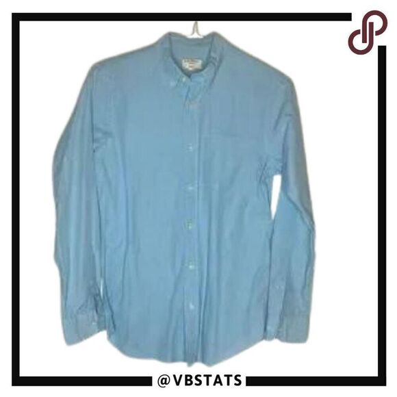 Club Monaco Sky Blue Long Sleeve Shirt in Size XS - Picture 1 of 6